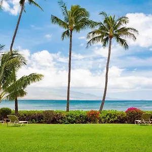 Maui Oceanfront Haven: Beachside Retreat With Turtle & Whale Watching Apartment